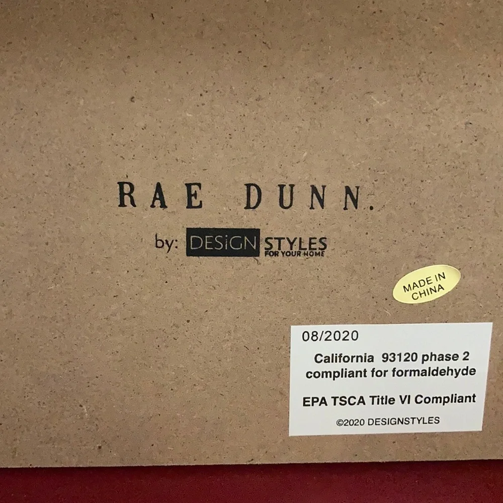 NEW Rae Dunn “Merry” Sign